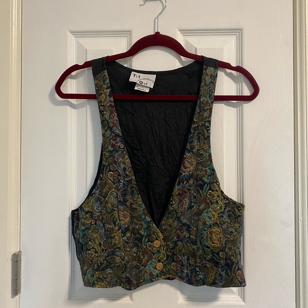 True Vintage Retro 80s Vest